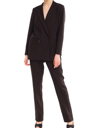 Чорні брюки GANNI : фото 3 - Invogue